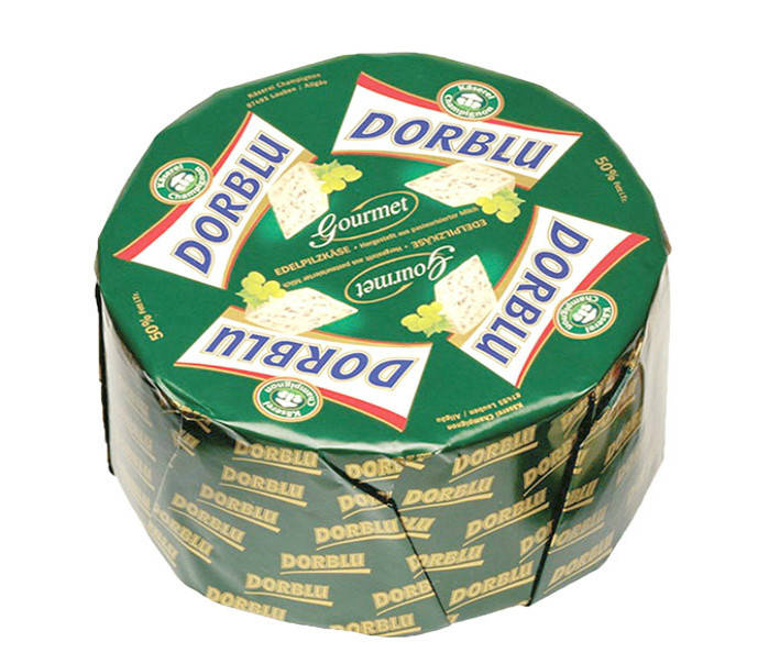 

Сыр с плесенью "Dorblue Classic"Käserei Champignon" 50%