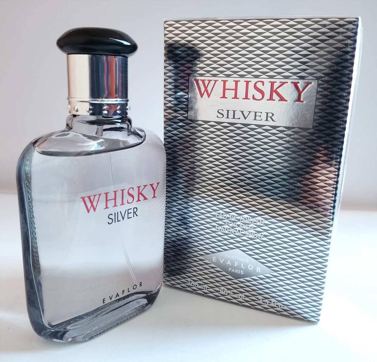 

Мужской ОРИГИНАЛ WHISKY SILVER Evaflor Сильвер Виски