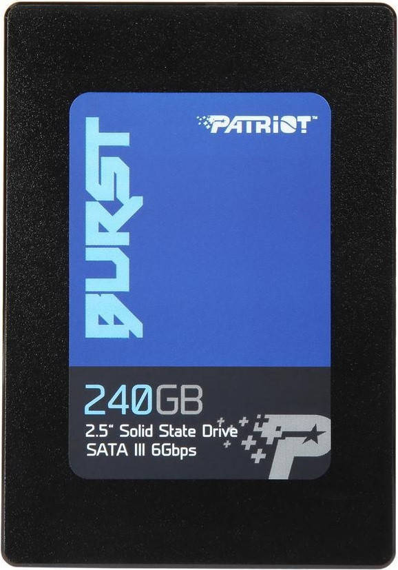 

Накопитель SSD 240GB Patriot Burst 2.5" SATAIII 3D TLC (PBU240GS25SSDR)