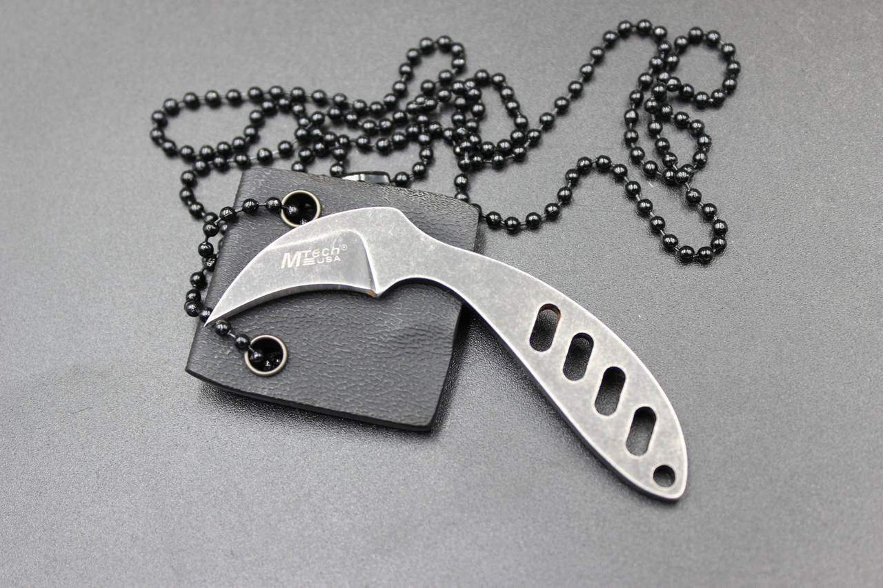 

Нож шейный Mini Neck Knife, для повседневного ношения, Черный