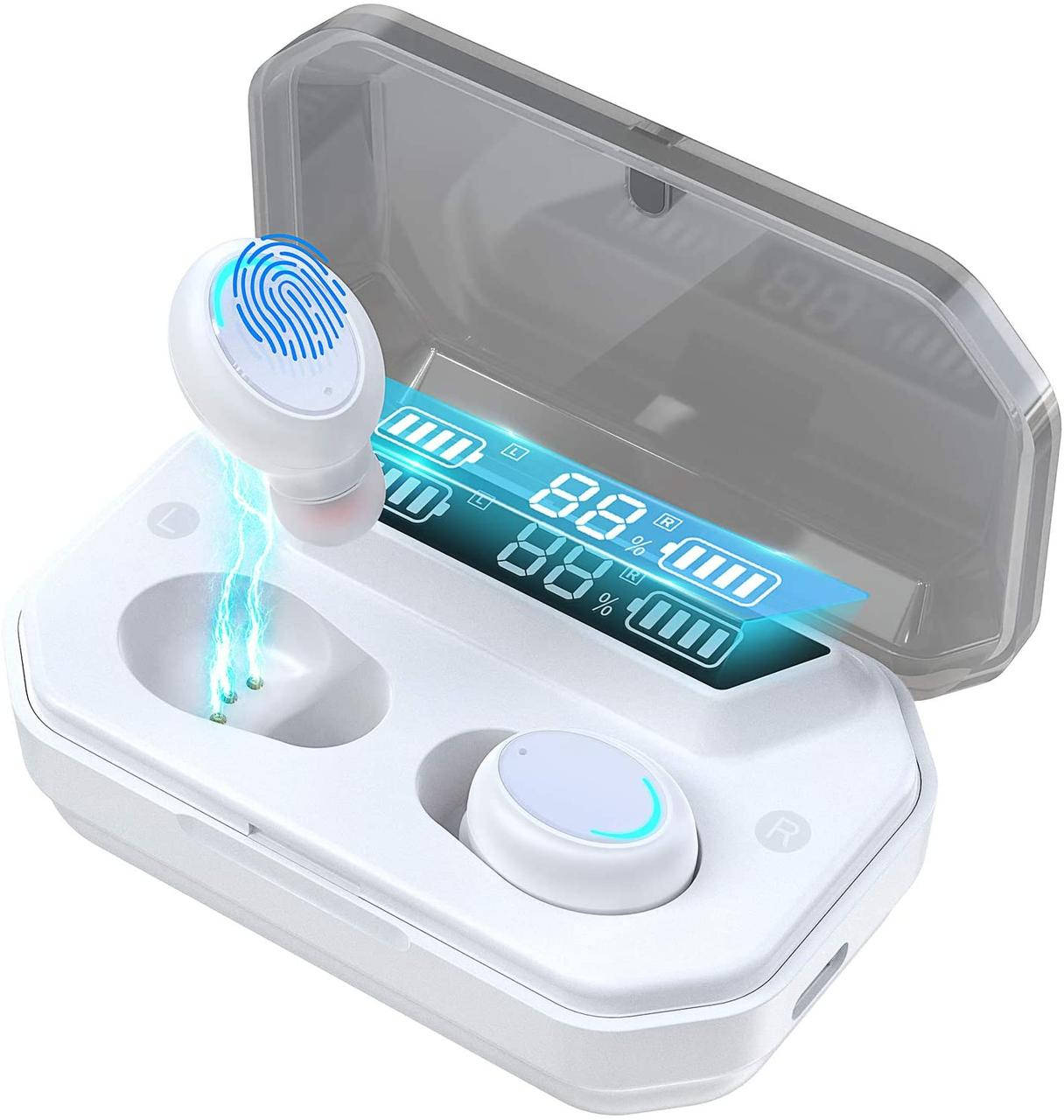 

Беспроводные наушники вкладки Racokky Bluetooth 120 часов, Белый