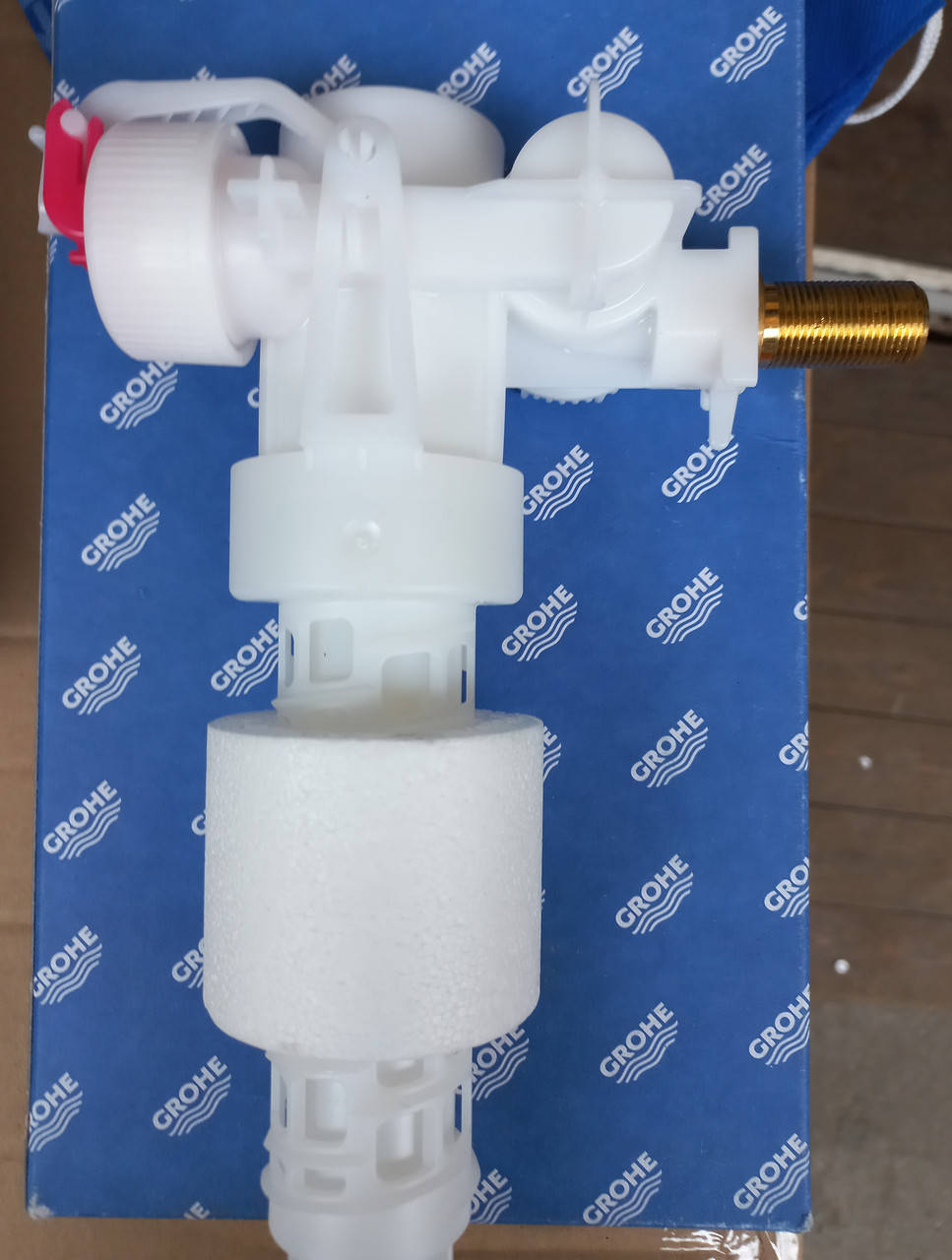 

Поплавок унитаза(инсталяции) Grohe 37095000 наполнительный клапан 3/8, Белый