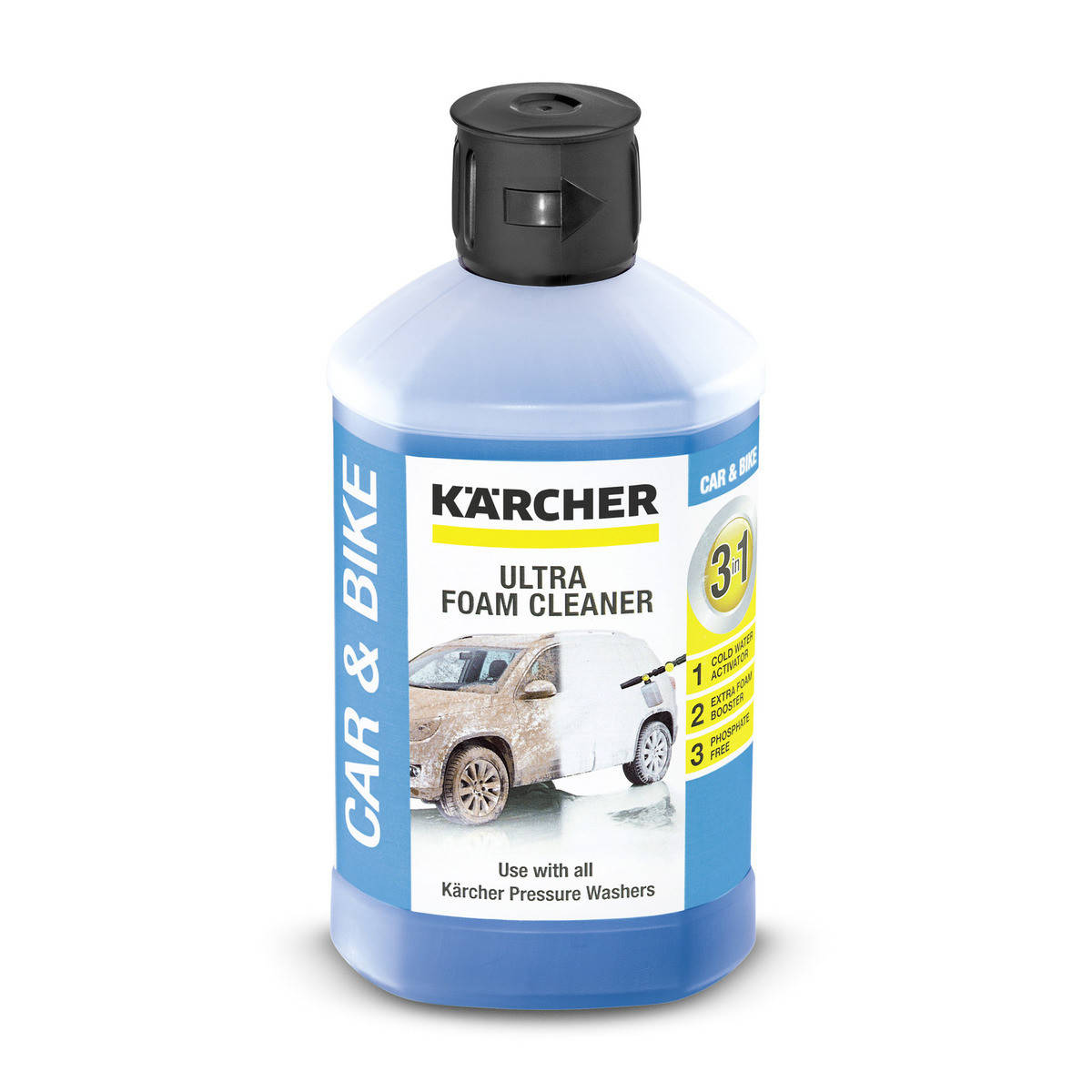 

Активная пена Karcher Ultra Foam для бесконтактной мойки 3-в-1