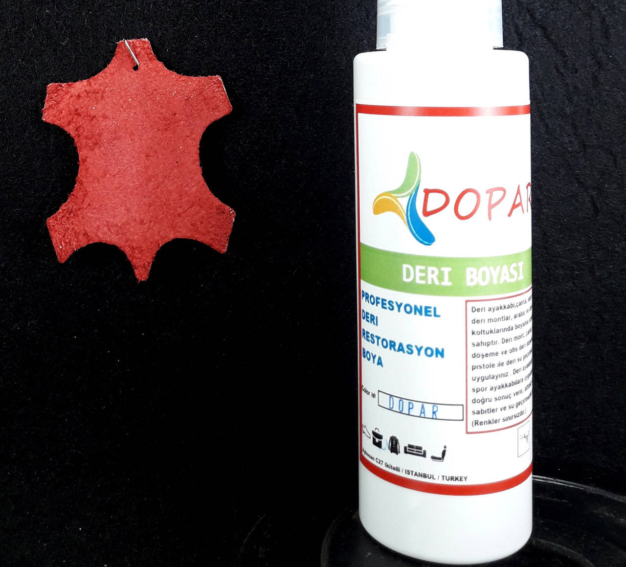 

Краска для замши, велюра, нубука, кожи цв.Красный