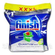 

Капсулы для посудомойки Finish QUANTUM Apple Lime, 60 шт.