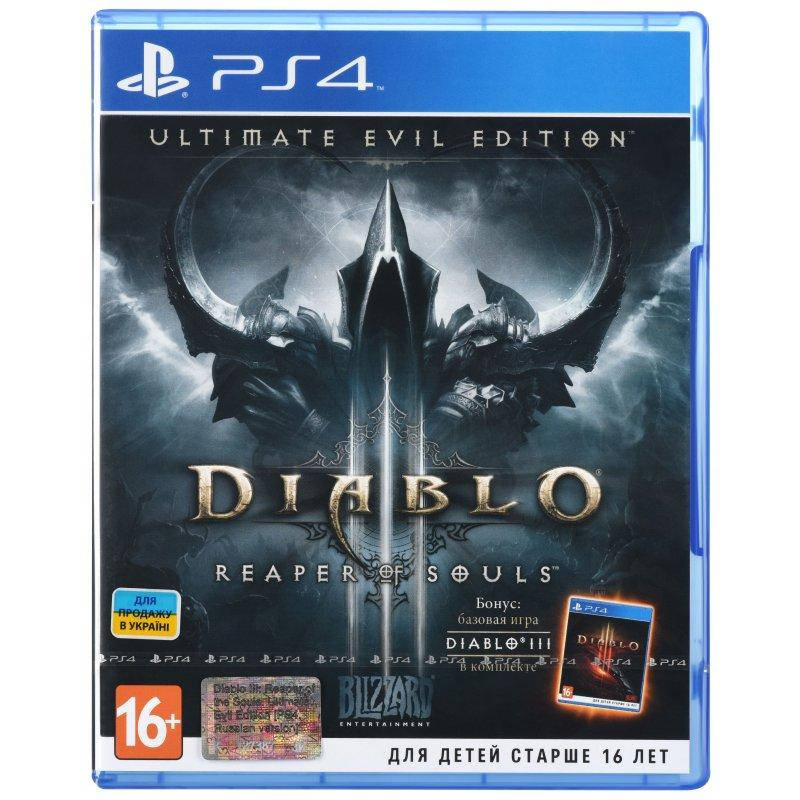 

Diablo 3 Reaper of Souls Ultimate Evil Edition PS4 (русская версия)