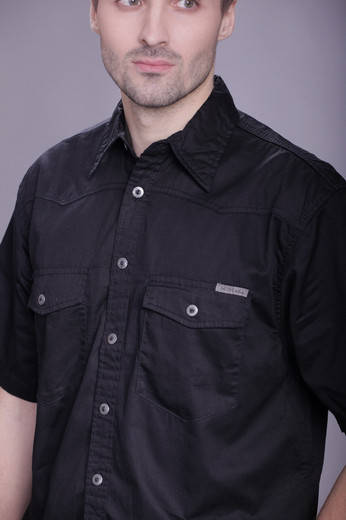 

Рубашка Мужская Montana Оригинал размер L, Черный