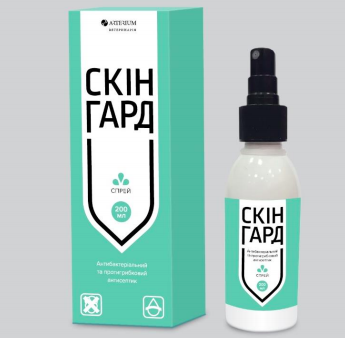

Скингард спрей от грибковых и бактериальных дерматитов 200 мл