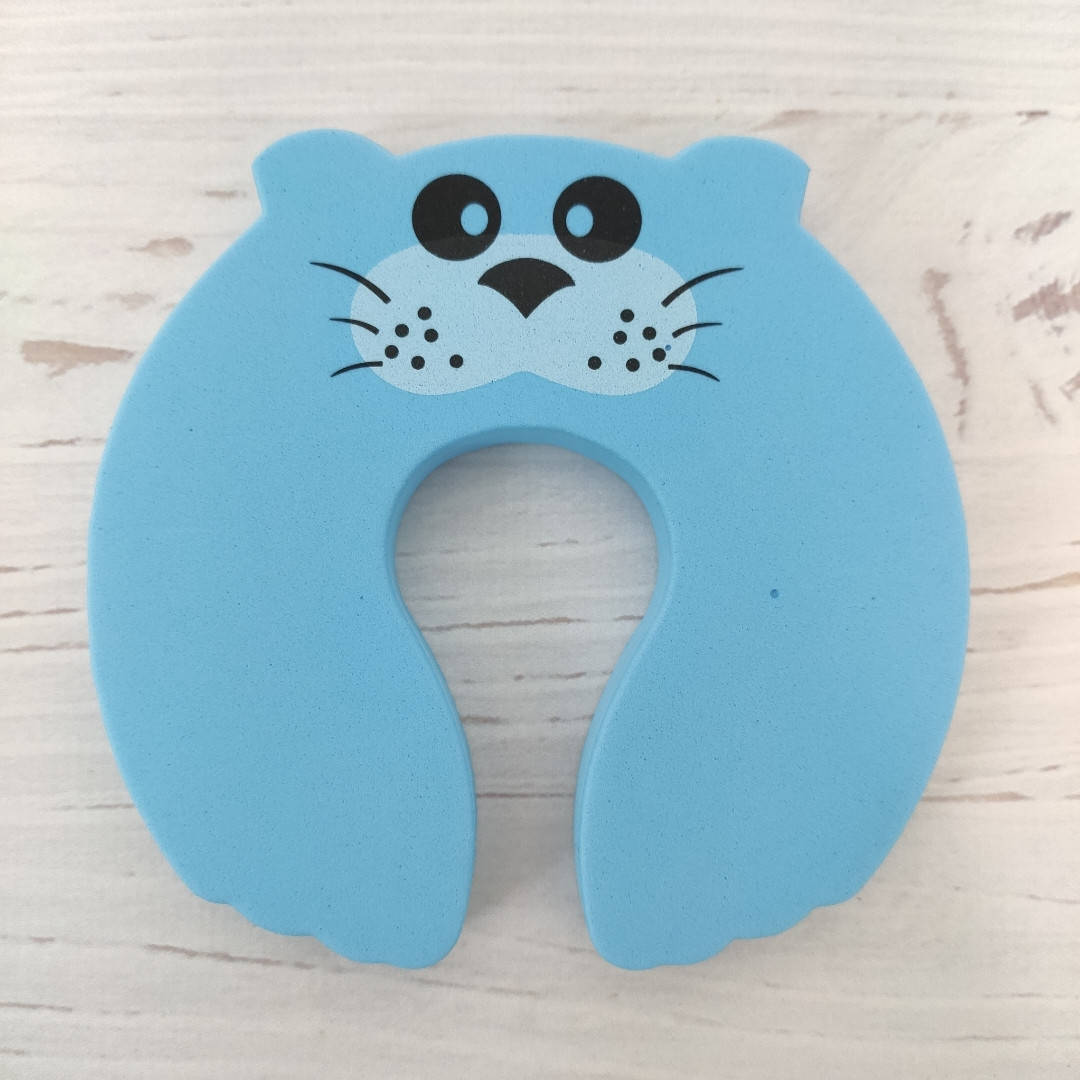 

Ограничитель двери, стоппер двери, Голубой