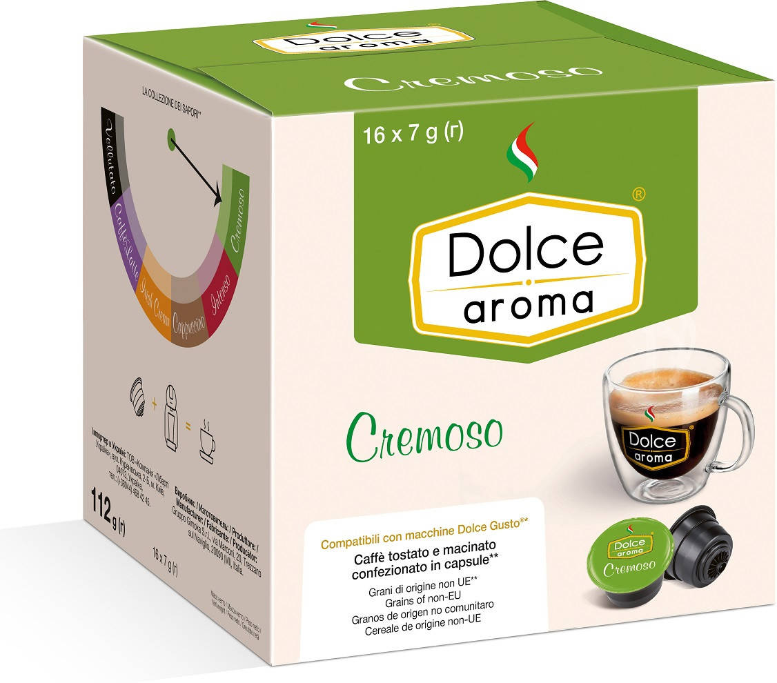 

Кофе в капсулах Dolce Aroma Dolce Gusto Cremoso 16 шт.