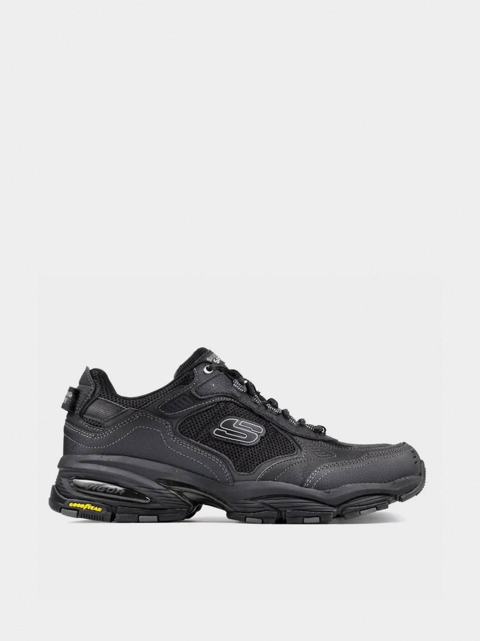 

Оригінальні чоловічі кросівки Skechers в чорному кольорі (237145 BBK) 45, Черный