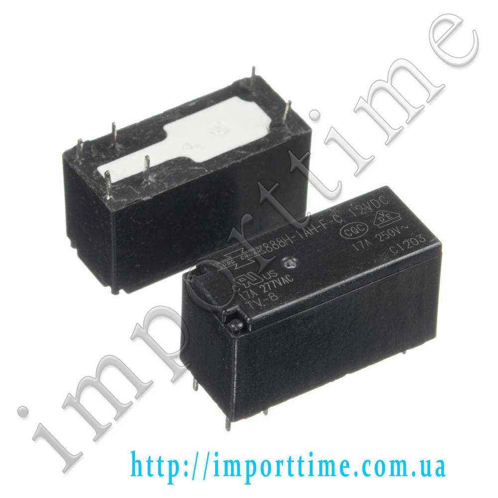 

Реле 12V 17A 6pin (1 open ) 14F-888HTN-1AC-F-C
