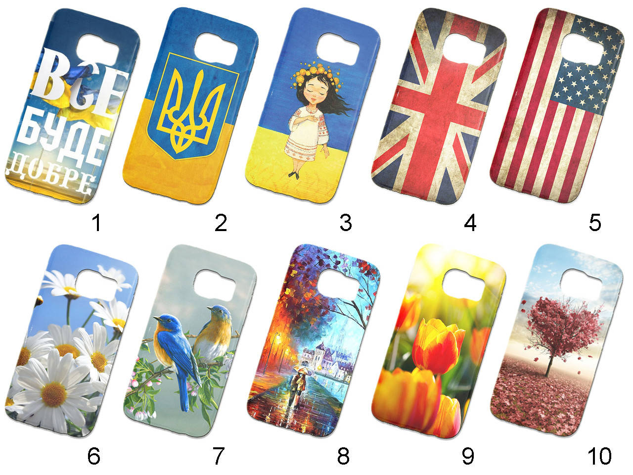 

Силиконовый чехол с рисунком для Samsung Galaxy S7 G930