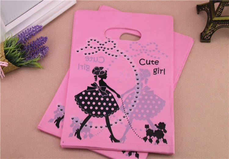 

Пакеты полиэтиленовые типа банан с прорубной ручкой 25 x 35 см (уп-100 шт), пакет с прорезной вырубной ручкой