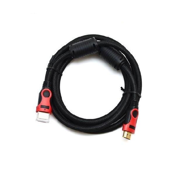 

Кабель HDMI 3 m модель H3005 2 феррита Gresso GRH3005HDMIMM2F3M, Черный