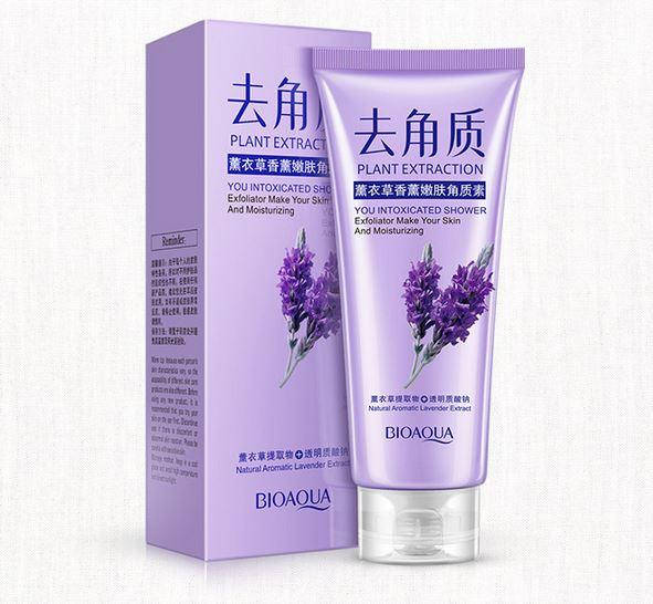 

Очищающий пилинг-скатка эксфолиант гель лаванда Bioaqua 120г