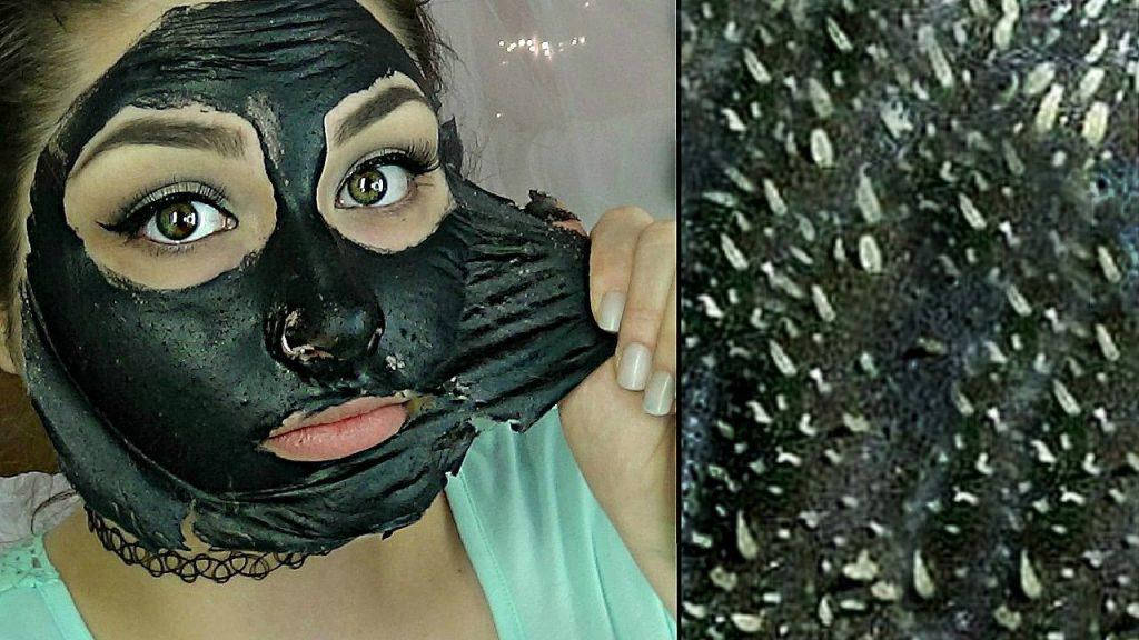 

Черная маска-пленка от угрей и черных точек Black Mask