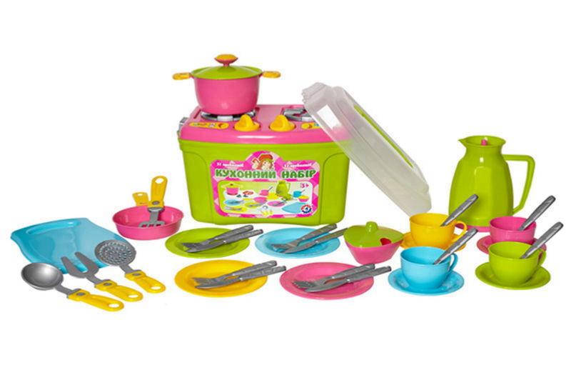 

Кухонный набор №9 в саквояже, 37 предметов 3596 ТЕХНОК