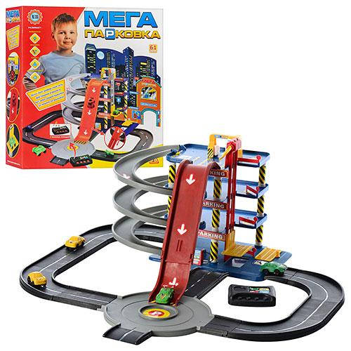 

Детский игровой набор Гараж Мега парковка 922-7 звуковые эффекты