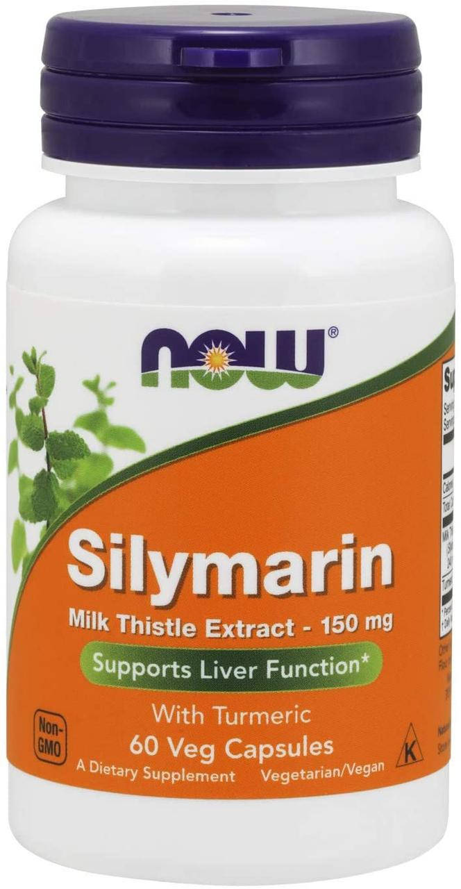 

Now Foods Silymarin 150mg 60 капсул с куркумой