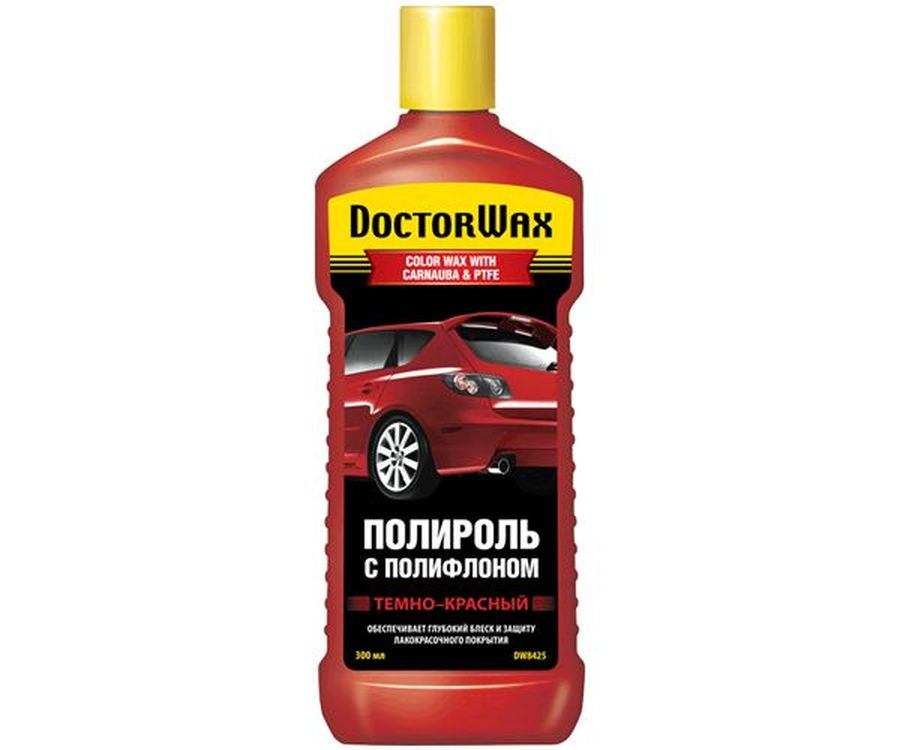 

Полироль с воском и PTFE темно-красный Doctor Wax With Carnauba Wax & PTFE 300мл 191448