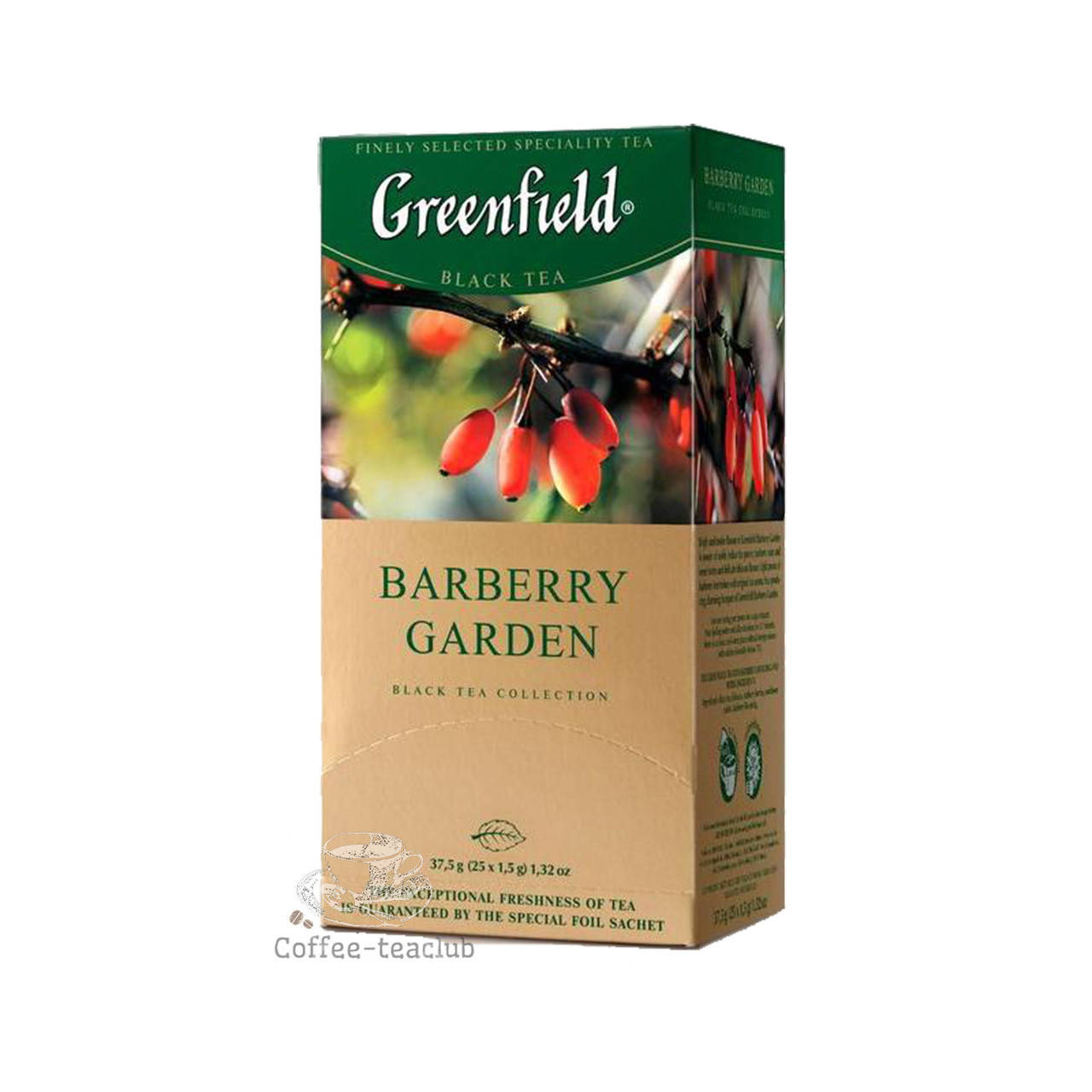 

Черный Чай Greenfield Barberry Garden (25 шт) Барбарис