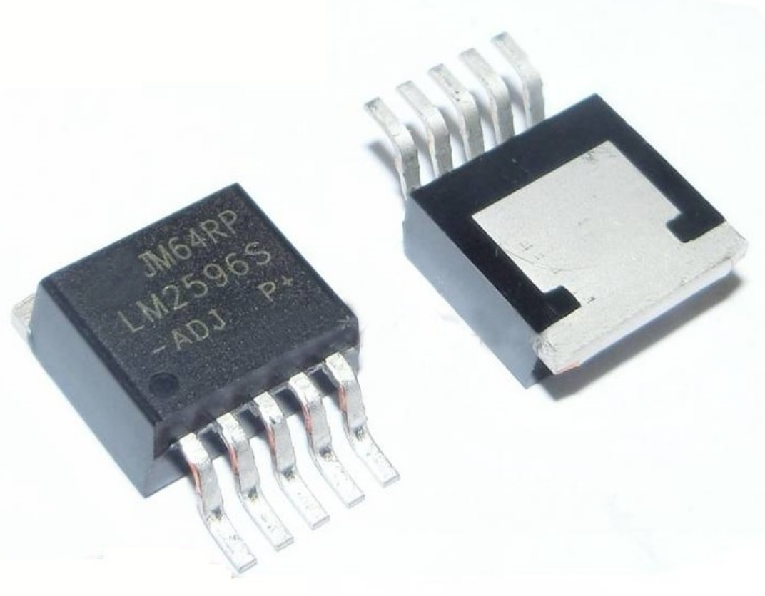 

Стабилизатор LM2596S-ADJ Понижающий DC-DC, Uвх=до 40В, Uвых=1.23…37, 3А, 150кГц [TO-263-5L]
