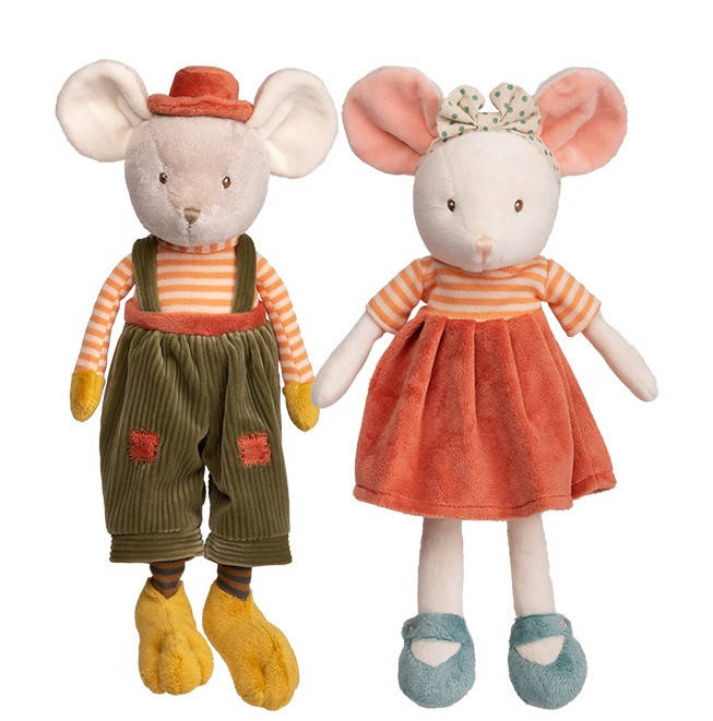 

Мягкие игрушки мышки Ingefrid & Henry, Разные цвета
