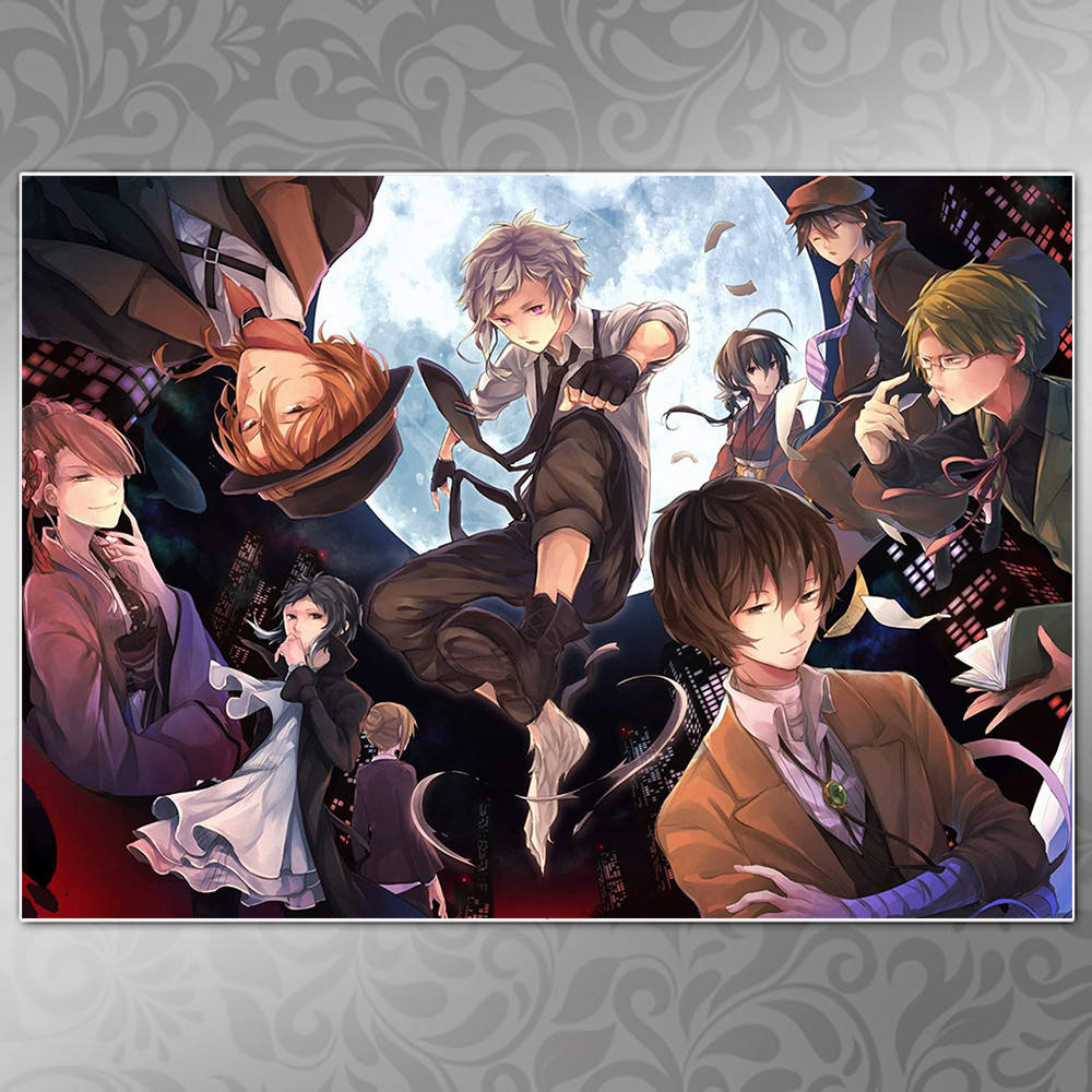 

Плакат Аниме Bungou Stray Dogs 020