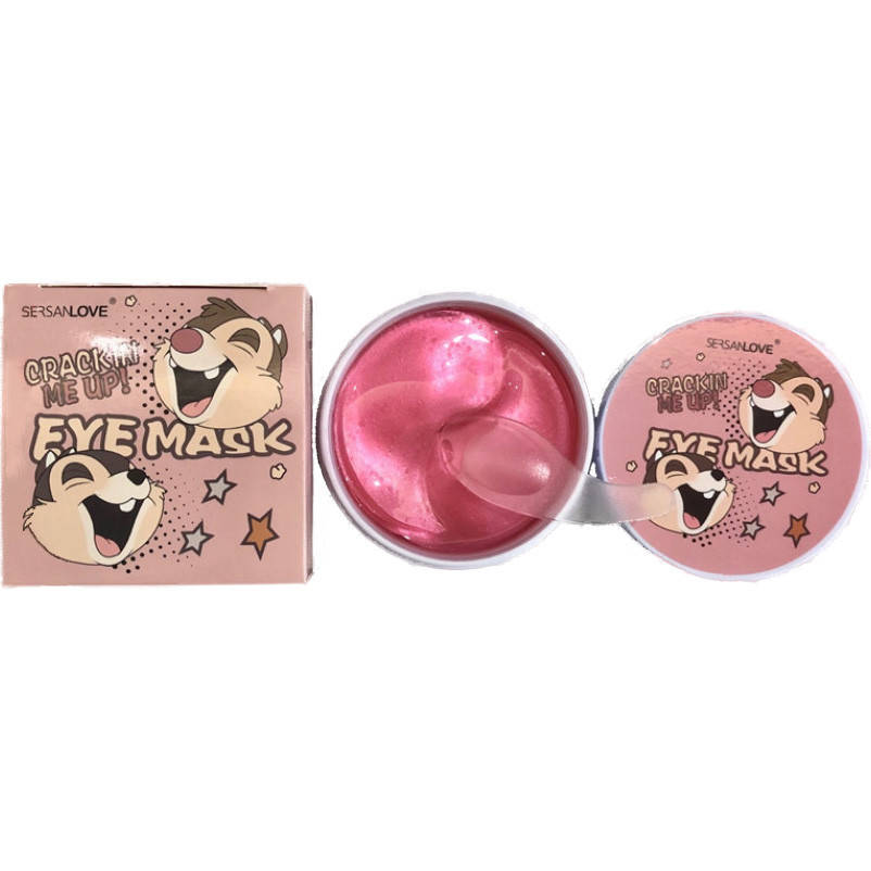 

Гидрогелевые патчи с экстрактом спирулины Sersanlove Crackin Me Up Squirrel Bouncing Soft Eye Mask, 90г/60шт