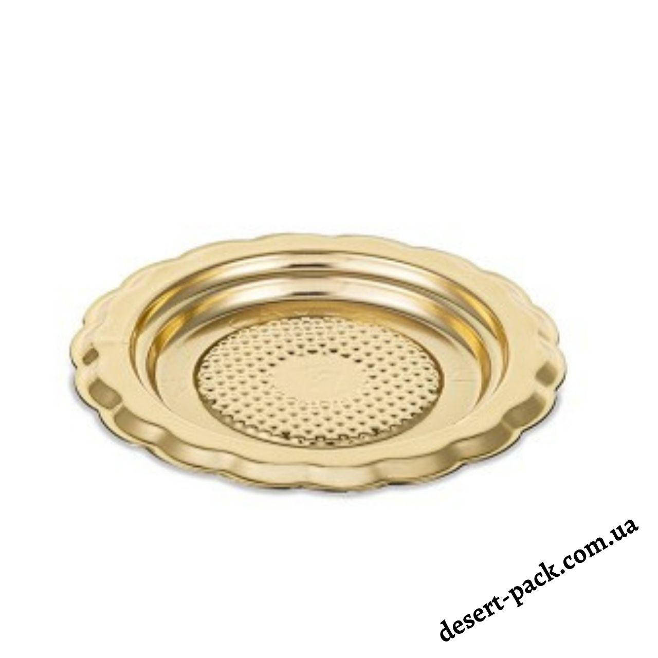 

Подставка под десерт "GOLD" ∅-60 мм (10 шт.), Золотистый