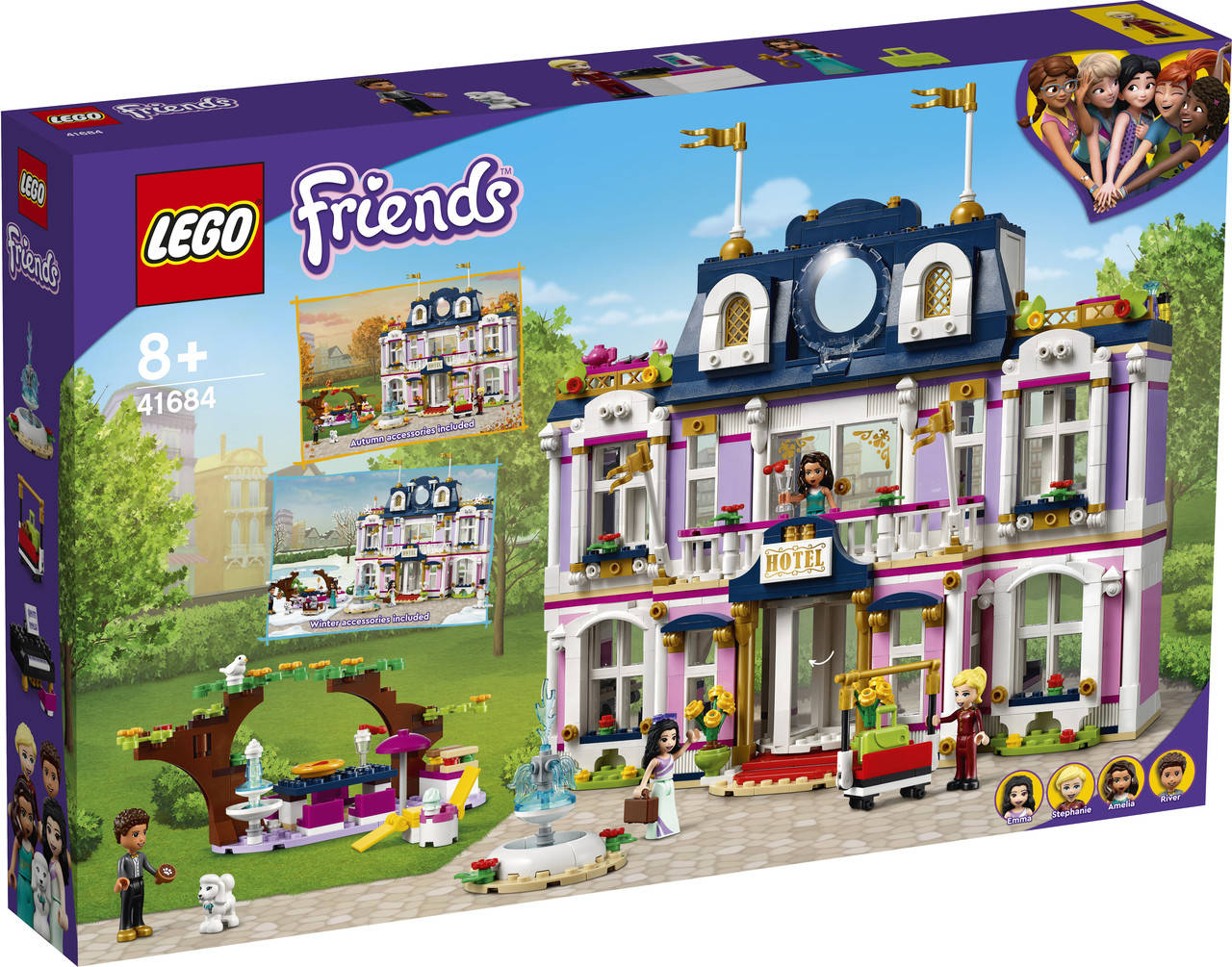 

LEGO ЛЕГО Friends Гранд-отель Хартлейк Сити 41684