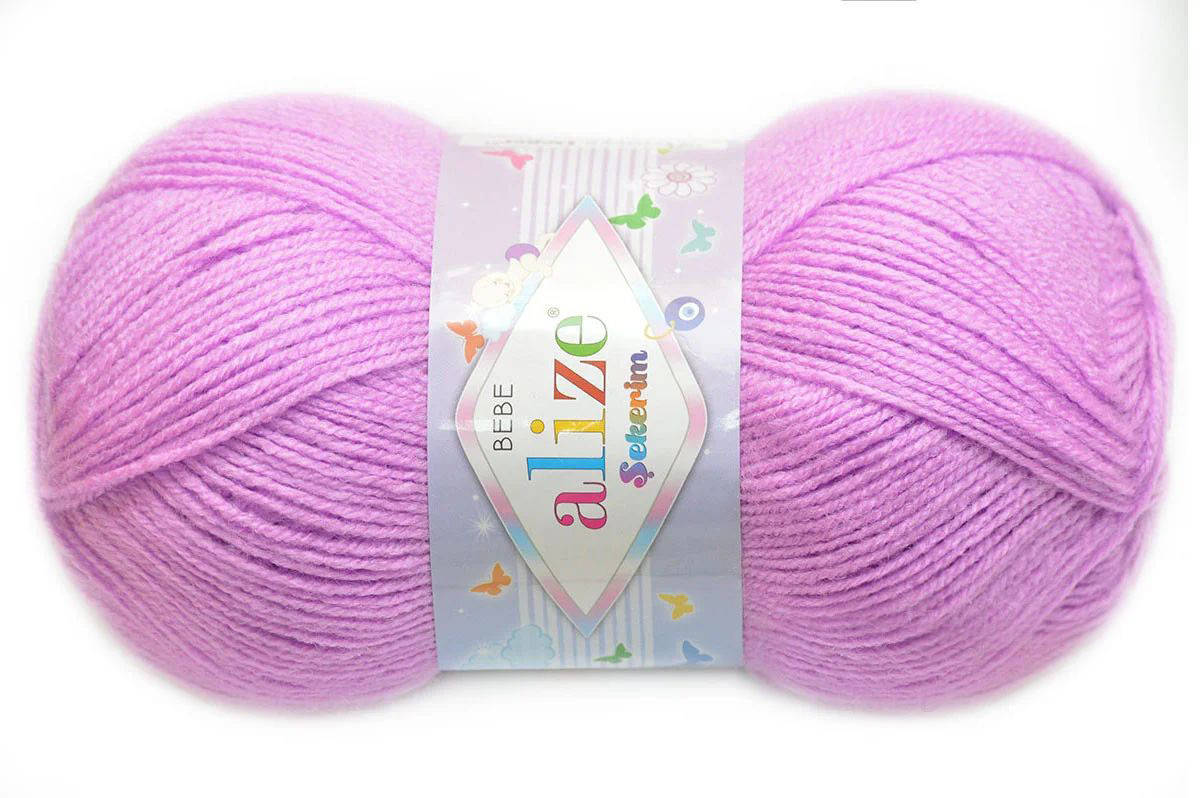 

Alize Sekerim bebe, Багряник №290, Сиреневый