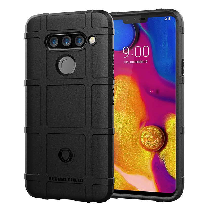 

Противоударный чехол для LG V40 ударопрочный бампер, Черный