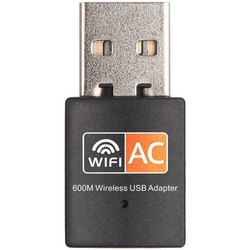 

Двухдиапазонный Wi-Fi адаптер U&P AC600 2.4/5GHz Black (WAZ-RTL8811-BK)