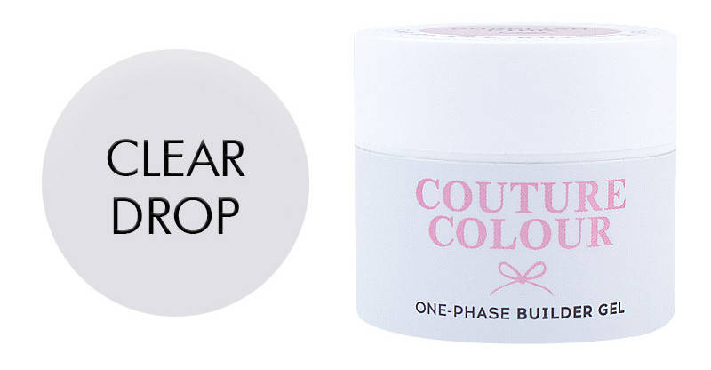 

Гель однофазный Couture color 1-phase Builder Gel Clear drop 15 мл
