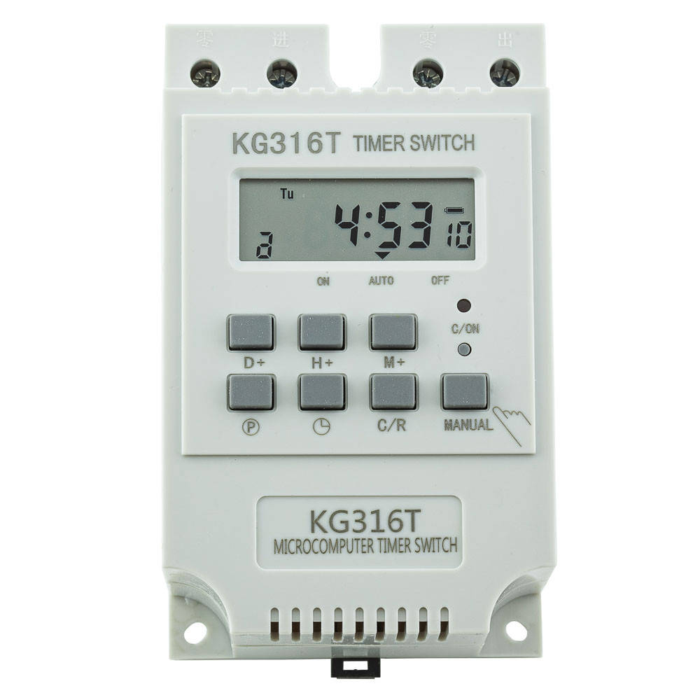 

Реле времени KG316T(rev.2) 220V AC цвет белый