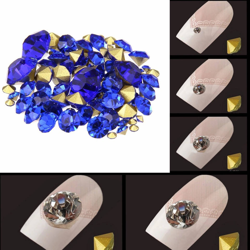 

Конусные стразы, цвет Cobalt, размер на выбор*1 шт ss16(4mm)
