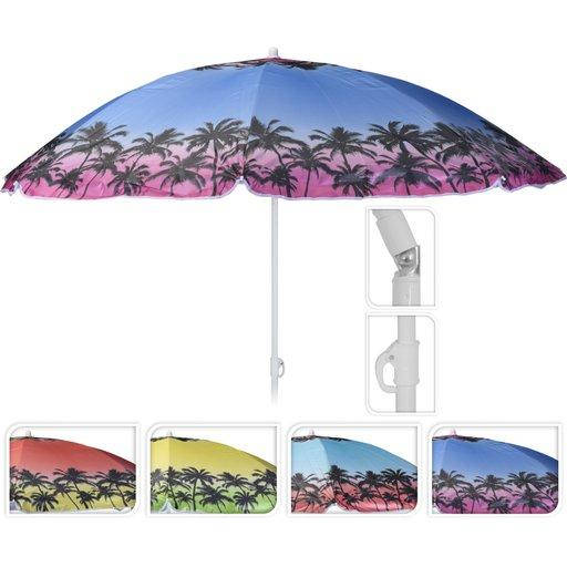 

Пляжный зонт с наклоном 1,8 метра, Синий