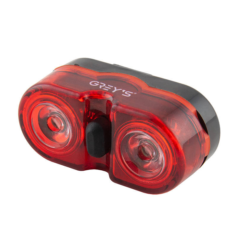 

Велосипедный задний фонарь 2LED 1W/2xAAA/3 Greys №GR11160
