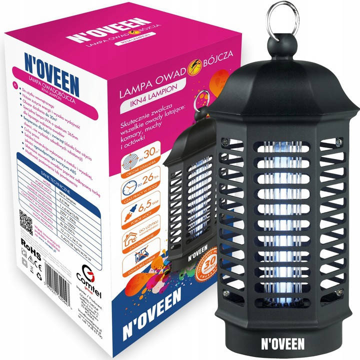 

Инсектицидная лампа N'oveen IKN4, 30 м2