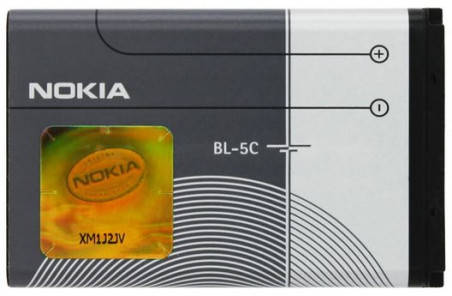 

Аккумулятор Nokia BL-5C, 1020 mAh AAA