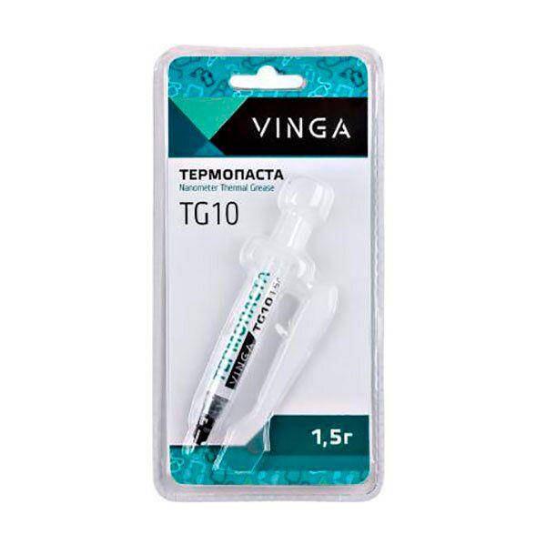 

Термопаста для ноутбука і ПК Vinga TG10 4.63W/mK (1.5г)