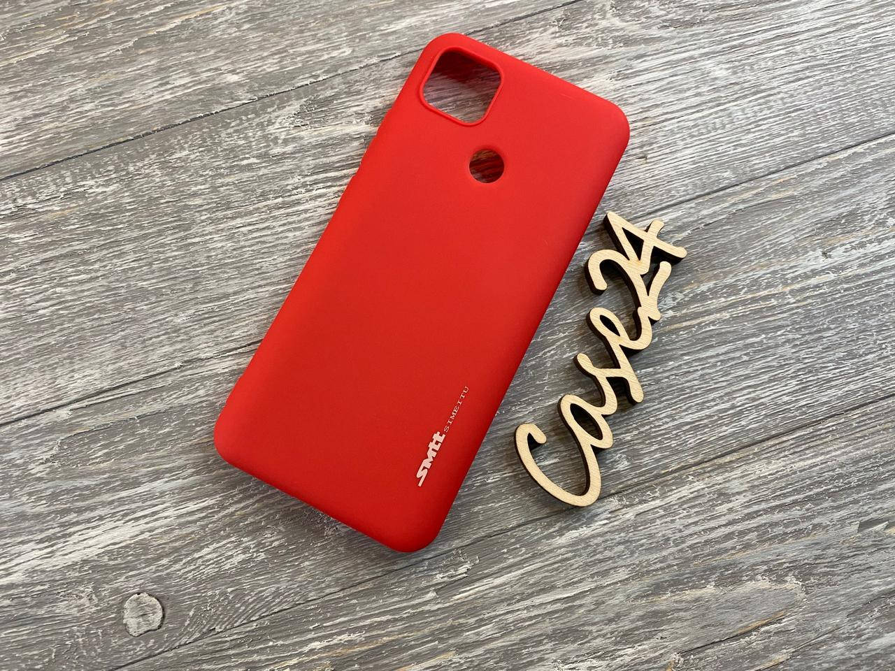 

TPU чехол Smitt накладка бампер для Xiaomi Redmi 9C (5 цветов) красный