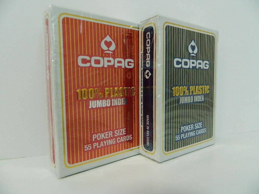 

Карты игральные Copag Jumbo Index 100% plastic