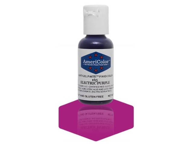 

Краситель гелевый Americolor Электрический пурпурный (Electric purple)