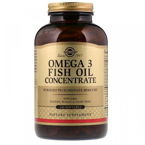 

Omega 3 Fish Oil Concentrate 240 softgels