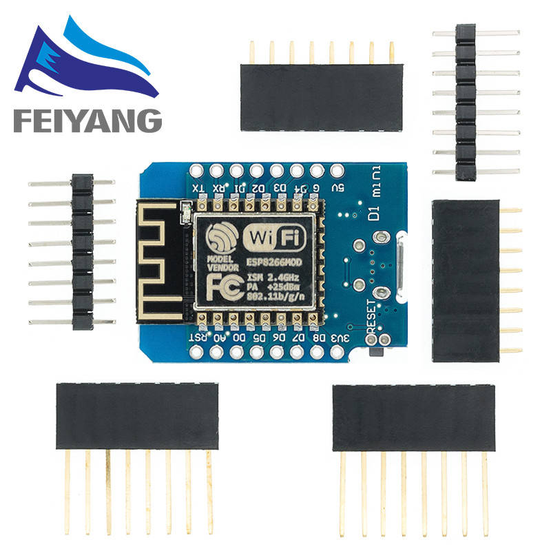 

WeMos D1 mini (ESP8266 ESP-12F)