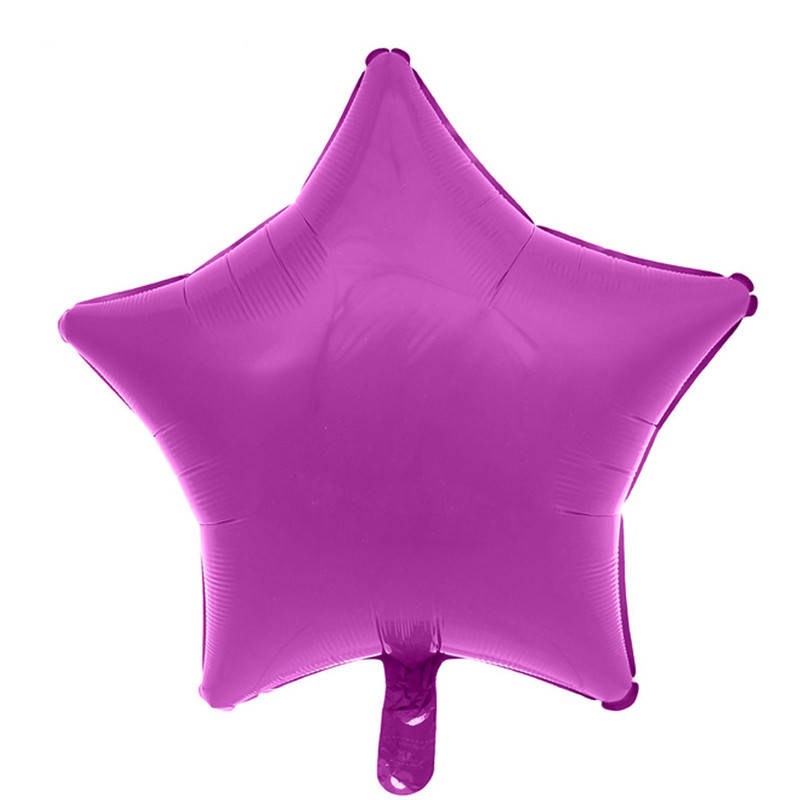 

Фольгированный шар звезда малиновый 18" Китай