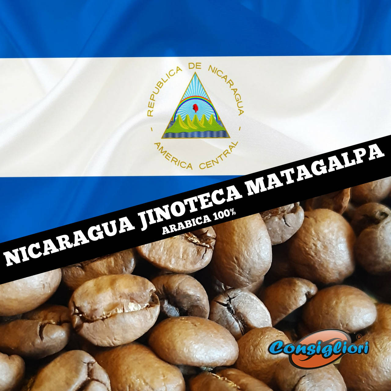 

Зерновой кофе "НИКАРАГУА ДЖИНОТЕКА МАТАГАЛЬПА", Арабика 100%